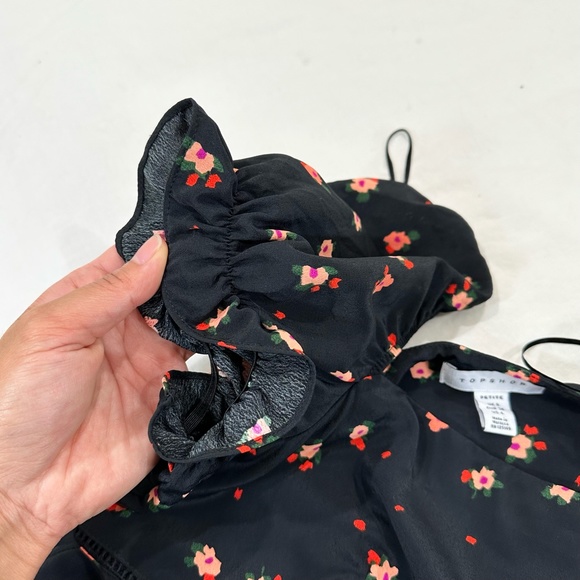 TOPSHOP PALERMO DITSY FLORAL TEA DRESS - Picture 7 of 8